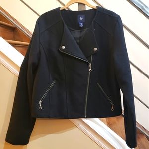 The GAP Wool Motorcycle Jacket